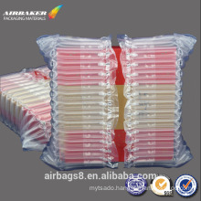 Self Adhesive Custom air Bubble column Bag for cargo carton